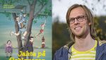 Christian Wiik Gjerde har du sikkert sett på NRK Super. Denne våren kom han med barnebok. Foto: Christian Raabe/Samlaget